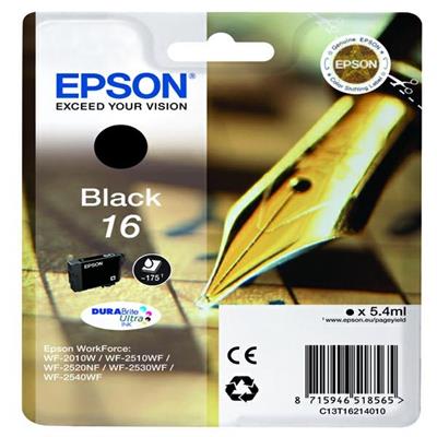 CARTUCCIA A PIGMENTI NERO EPSON DURABRITE ULTRA SERIE 16/PENNA E
