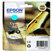 CARTUCCIA A PIGMENTI CIANO EPSON DURABRITE ULTRA, SERIE 16/PENNA