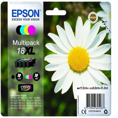 Inkjet epson t1816 multipack 4 cartucce 18xl margherita