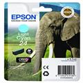 CARTUCCIA CIANO-CHIARO CLARIA PHOTO HD SERIE 24 ELEFANTE