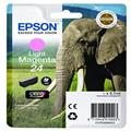 CARTUCCIA MAGENTA-CHIARO CLARIA PHOTO HD SERIE 24 ELEFANTE