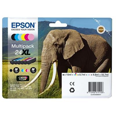Inkjet epson t2438 multipack 6 colori 24XL elefante