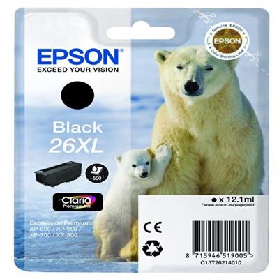 Inkjet epson T2621 nero orso polare taglia xl