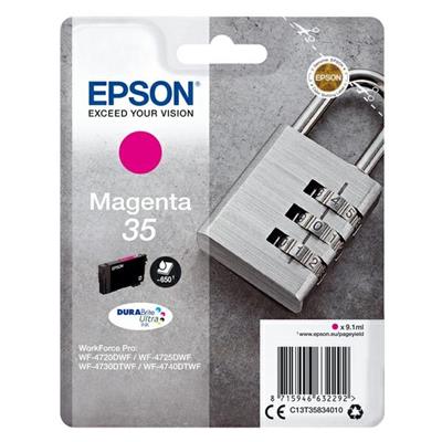 CARTUCCIA INCHIOSTRO MAGENTA SERIE 35 LUCCHETTO T3583