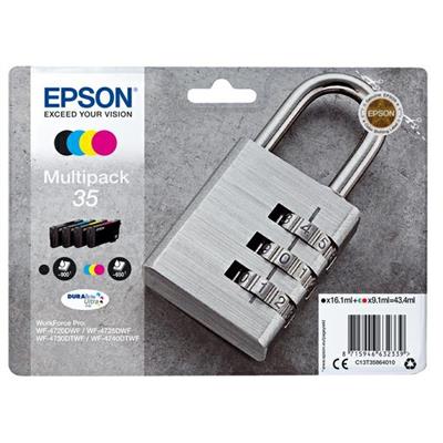 Inkjet epson t3586 multipack 35 4 colori Lucchetto