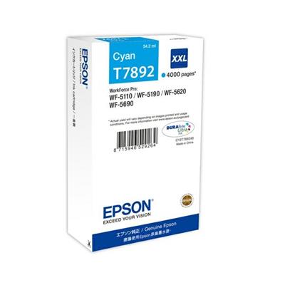 Inkjet epson t7892 ciano 34ml 4000pg