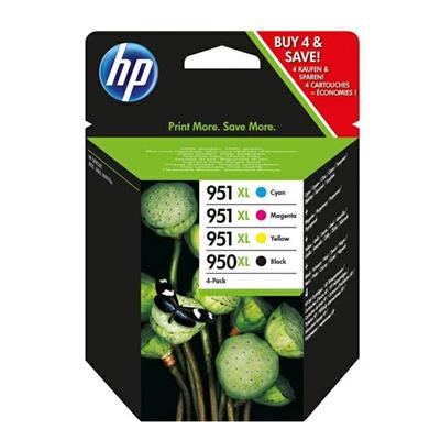 Multipack hp 950xl + 951xl 4 colori BK+CMY