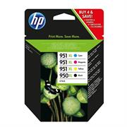 Multipack hp 950xl + 951xl 4 colori BK+CMY