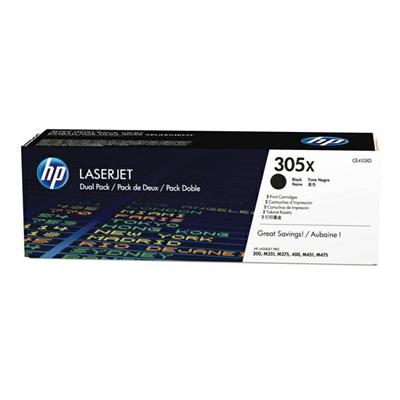 Toner hp ce410x dual pack nero (2x4000 copie)