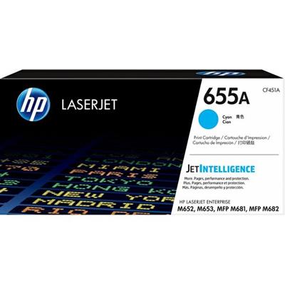 TONER CIANO HP 655A COLOR LASERJET ENTERPRISE SERIE M652-M653-M6