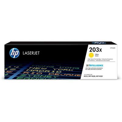 Toner hp cf542x 203x giallo 2500pg