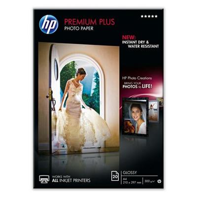 RISMA 20 FG CARTA FOTOGRAFICA HP PREMIUM PLUS PHOTO PAPER LUCIDA