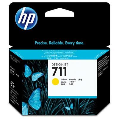 Inkjet hp 711 cz132a giallo 29ml