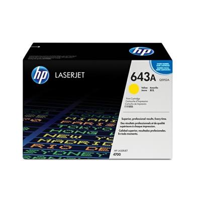 CARTUCCIA DI STAMPA PER STAMPANTI HP COLOR LASERJET 4700 GIALLO