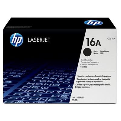 Toner hp 16a q7516a nero 12000pg