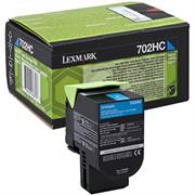 Toner lexmark 702hc ciano 3000pg