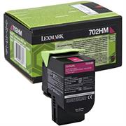 Toner lexmark 702hm magenta 3000pg