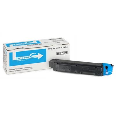 Toner kyocera tk-5140c 5000 pagine colore ciano