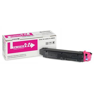 Toner kyocera tk-5140m 5000 pagine colore magenta