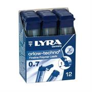 Mine Lyra 0,7 mm 2b tubo 12 pz.