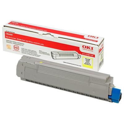 Toner oki c8600/88 giallo 6.000pg