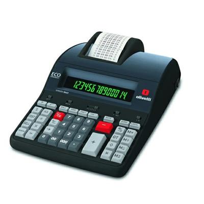 Calcolatrice scrivente olivetti 904t 14 cifre tastiera europea