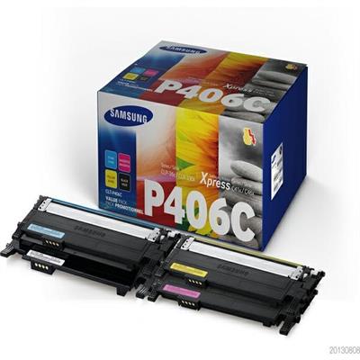 Toner SAMSUNG P406C kit 4 colori clp-365/clx-3300/3305