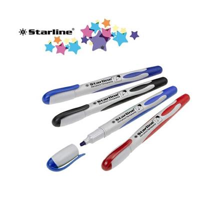 MARCATORE PERMANENTE ROSSO P.TONDA 2MM STARLINE