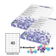 Etichetta laser/ink a4 52,5x29,7 40xfg 100fg