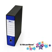 Registratore STARBOX f.to protocollo dorso 8cm blu STARLINE/sfus