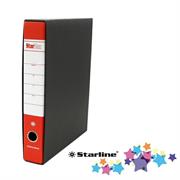 Registratore STARBOX f.to protocollo dorso 5cm rosso STARLINE/sf