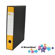 Registratore STARBOX f.to protocollo dorso 5cm giallo STARLINE/s
