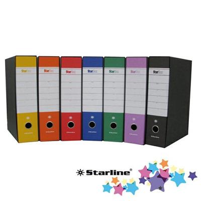 Registratore STARBOX f.to protocollo dorso 8cm viola STARLINE/sf