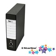 Registratore STARBOX f.to protocollo dorso 8cm nero STARLINE/sfu