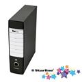 Registratore STARBOX f.to protocollo dorso 8cm nero STARLINE/sfu