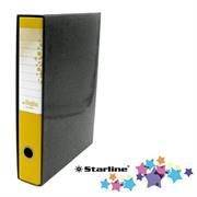 Registratore KINGBOX f.to protocollo dorso 5cm giallo STARLINE