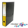 Registratore KINGBOX f.to protocollo dorso 5cm giallo STARLINE
