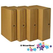 Scatola progetto c/bottone EXXE FSC d.so 8 avana Starline