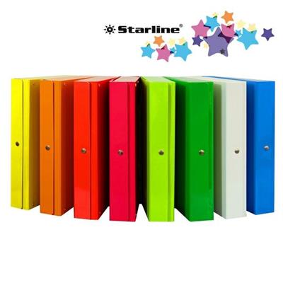 SCATOLA PROGETTO 12 GIALLO GLOSSY Starline