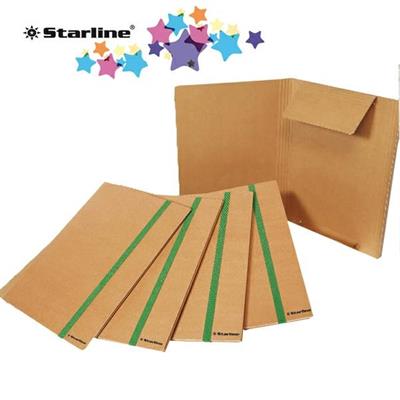 CARTELLINA 3 LEMBI 25X35CM CARTONE FSC C/ELASTICO PIATTO 20mm ST