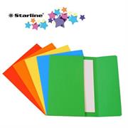 25 Cartelline a busta 26x34cm mix 5 colori 200gr Starline