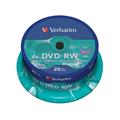 CONFEZIONE DA 25 DVD-RW SPINDLE 4X 4.7GB SUPERF.MATT SILVER SERI
