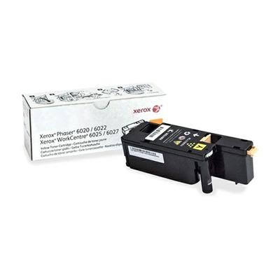 Toner xerox 106r02758 phaser 6020/6022/WC6025/WC6027 giallo 1000