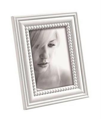 Cornice A349 13x18 bianco/tortora/blu Mascagni