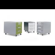 Cassettiera 3 cassetti metallo 43x58x54 maniglia tipo C colore G