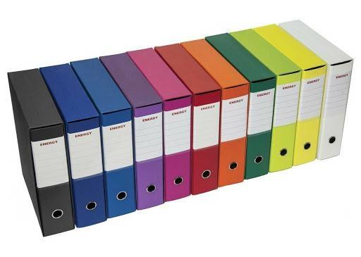 Raccoglitore con custodia ENERGY 35h dorso 8 VIOLA