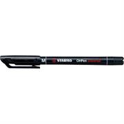 Pennarello stabilo ohp m 1.0 nero