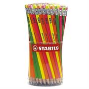 IT4907/96 BARATTOLO 96 MATITE GRAFITE HB STABILO SWANO FLUO