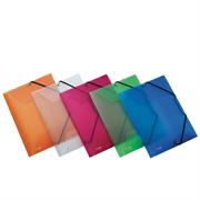 Cartella ppl c/elastico Lumina 22x30 0-3 mm colori assortiti