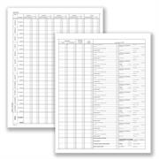 Registro prospetto riepilogativo minori 8pag. 31x24,5cm DU138510